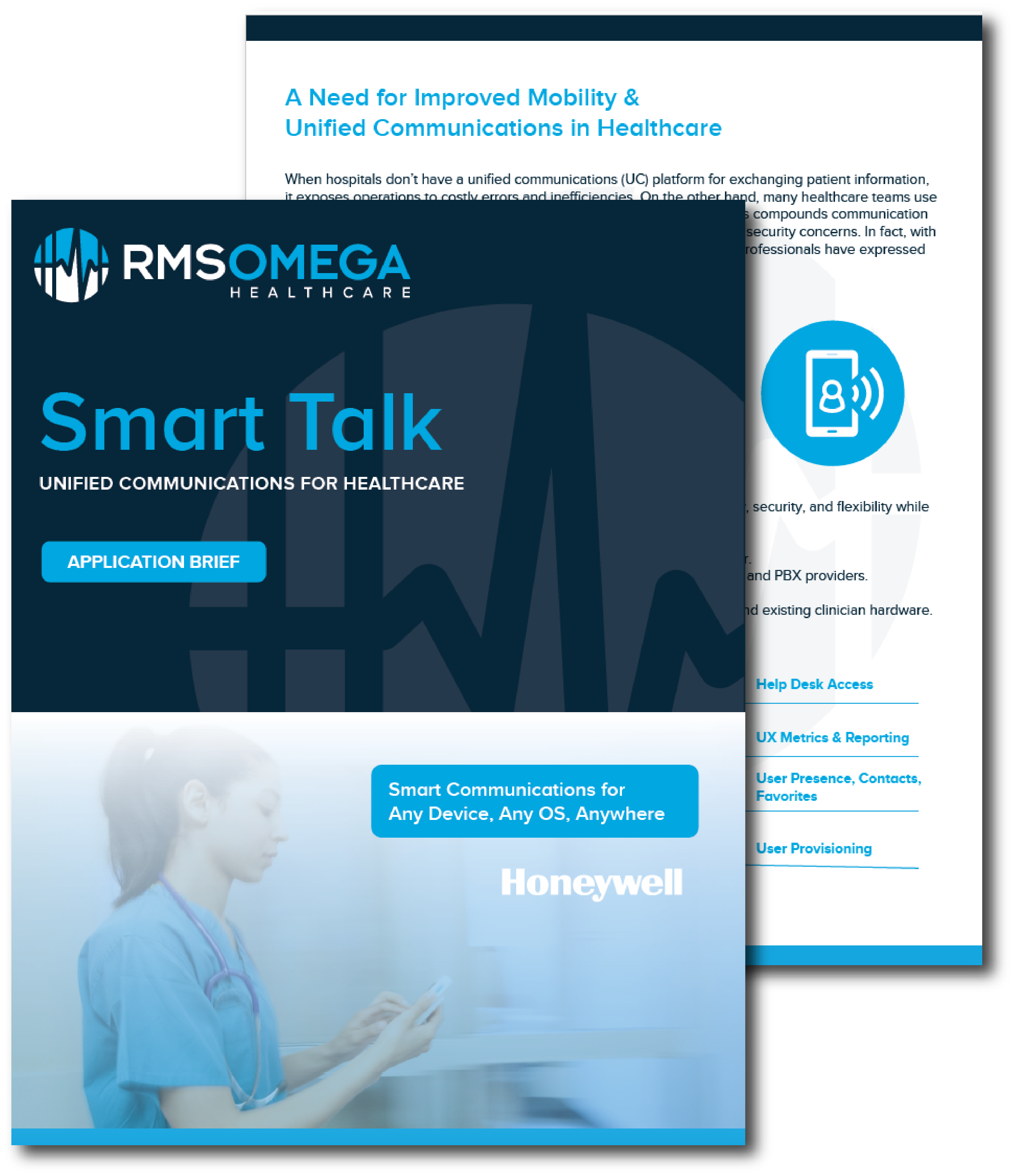 Smart Talk unified healthcare communications application brief